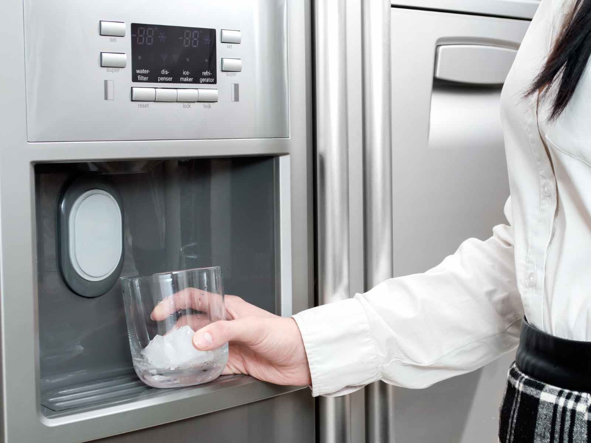 Check Water Lines In The Ice Maker In The Refrigerator